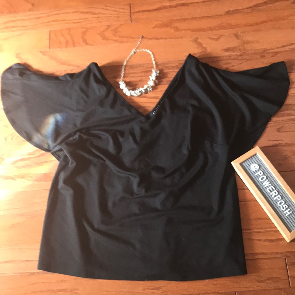 NWOT Eloquii V Neck Top